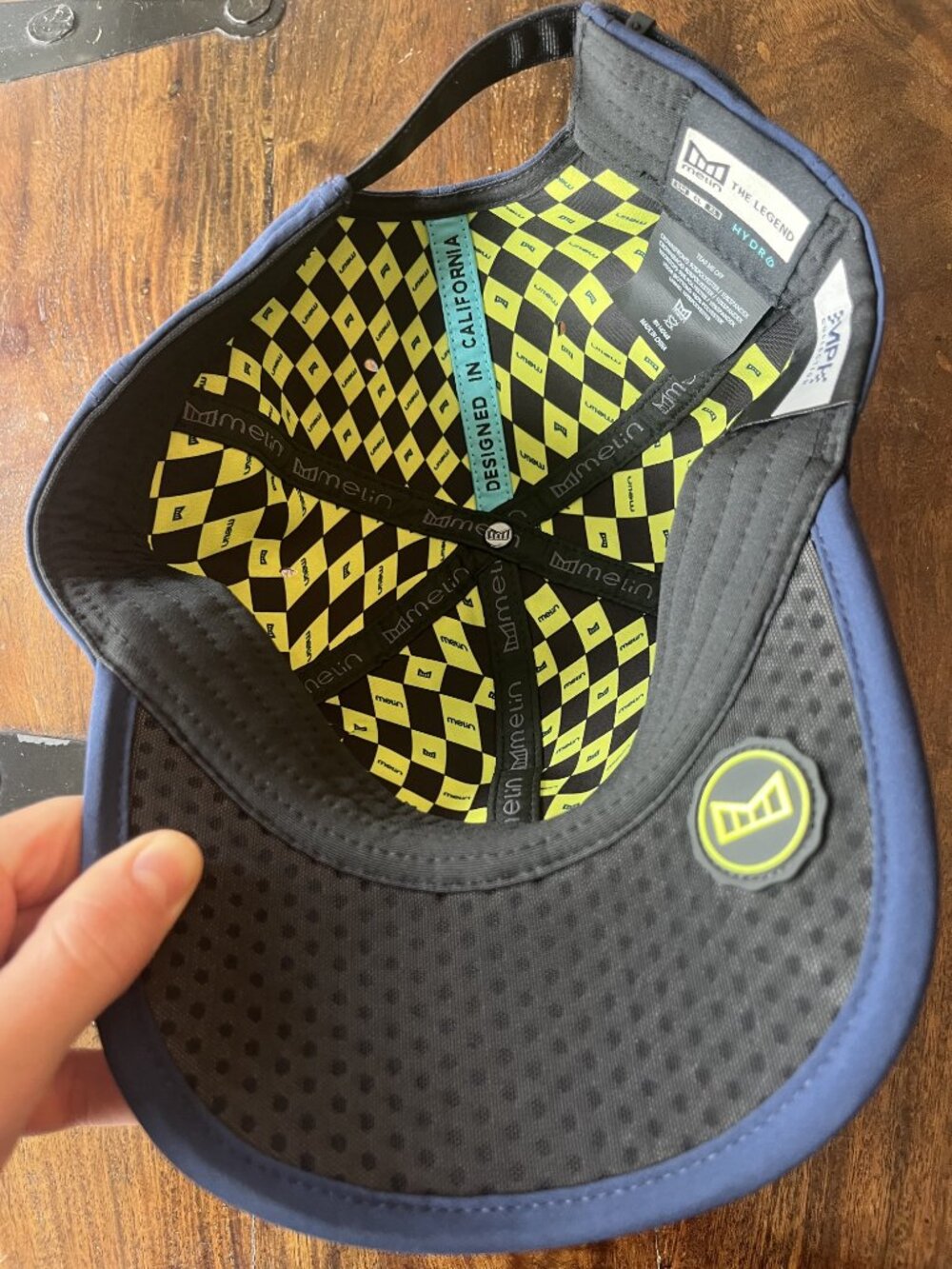 Melin The Legend Hat Navy Blue - Picture 3 of 6